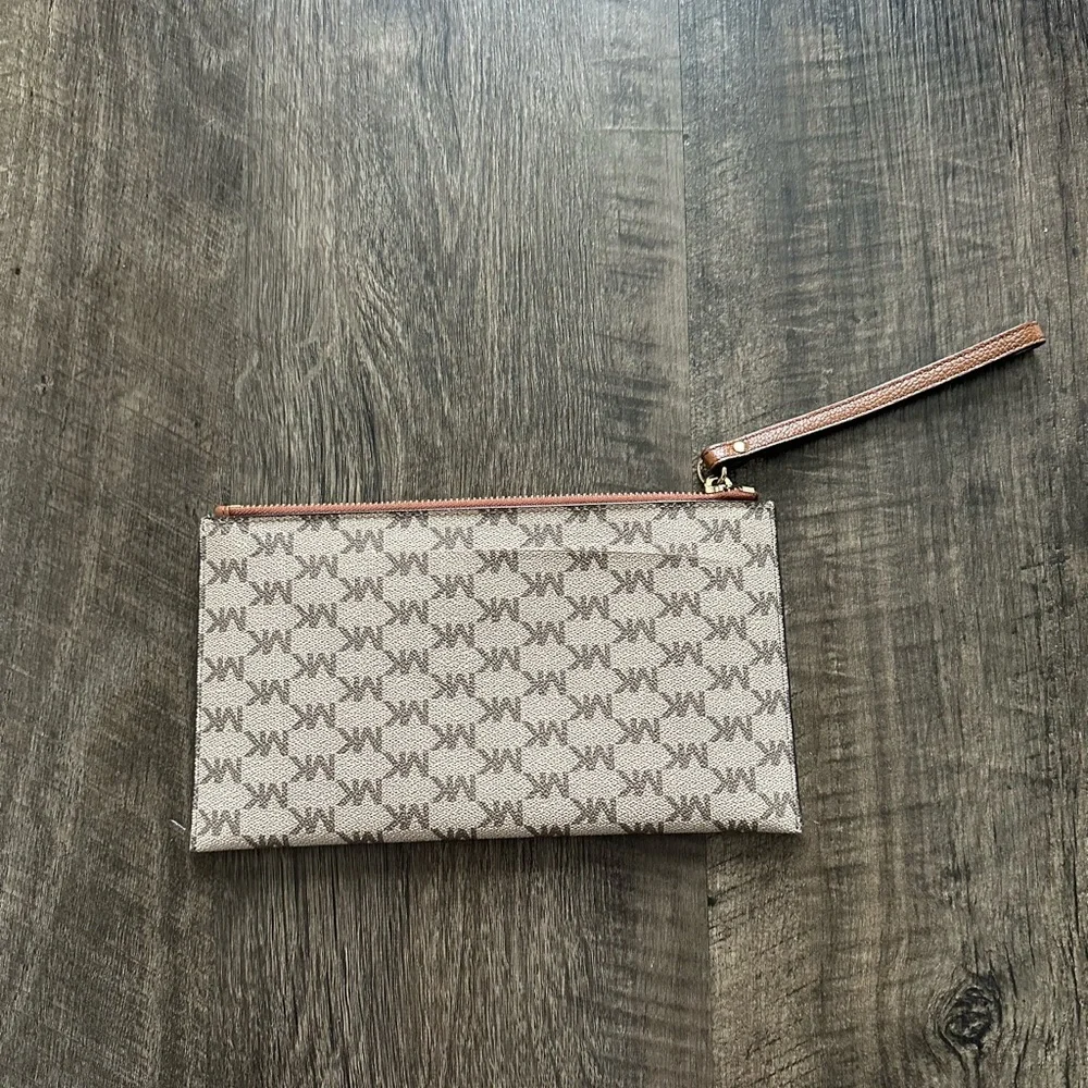 Michael Kors Monogram Wristlet